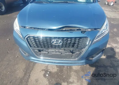 2016 Hyundai Sonata Hybrid Se z USA, uszkodzony, nr VIN KMHE24L13GA037586